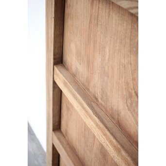 白銀化 格子欅蔵戸　W036Y 