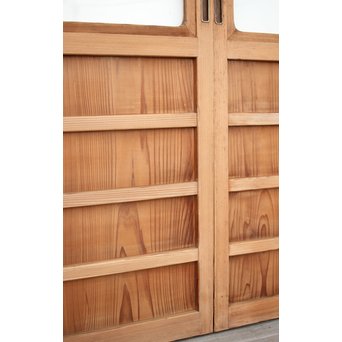 ハイサイズ クリアガラスまいら戸 4枚1組　B1005 