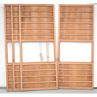 ハイサイズ クリアガラスまいら戸 4枚1組　B1005