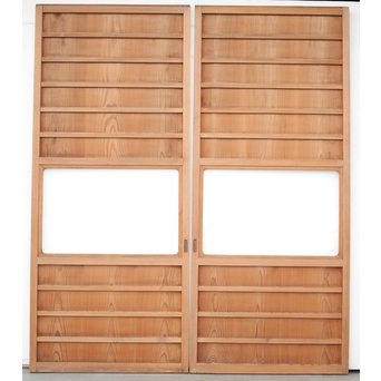 ハイサイズ クリアガラスまいら戸 4枚1組　B1005 