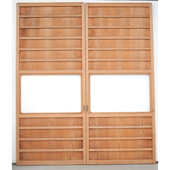 ハイサイズ クリアガラスまいら戸 4枚1組　B1005 