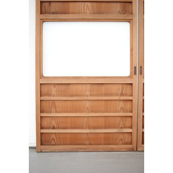 ハイサイズ クリアガラスまいら戸 4枚1組　B1005 