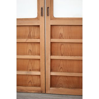 ハイサイズ クリアガラスまいら戸 4枚1組　B1005 