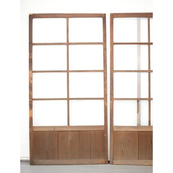 クリアガラス戸L 4枚1組　D183 