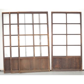 クリアガラス戸L 4枚1組　D183