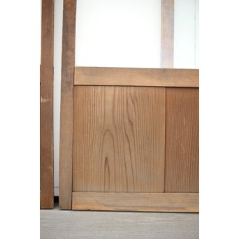 クリアガラス戸L 4枚1組　D183 