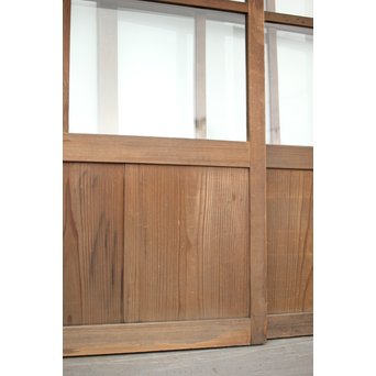 クリアガラス戸L 4枚1組　D183 