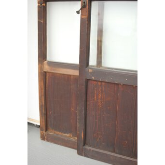 クリアガラス戸M 4枚1組　D184 