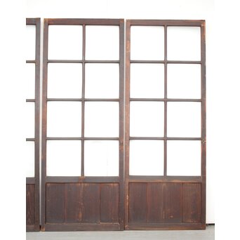 クリアガラス戸M 4枚1組　D184 