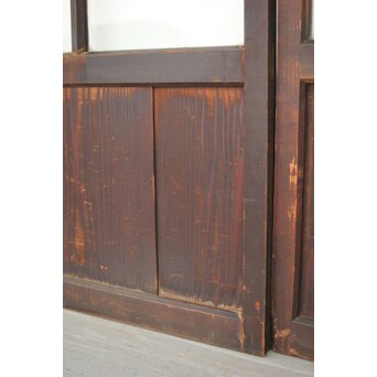 クリアガラス戸M 4枚1組　D184 