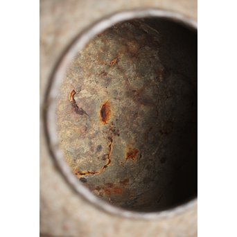 釜師 環付古鏡蓋 平提手 天明形手取釜/鉄瓶　M261 