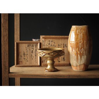 勅使河原蒼風 命名 安原喜明 花器2点　P240