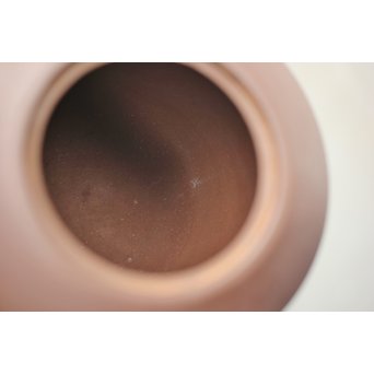 中国宜興 柴砂朱泥 竹形急須　P245 