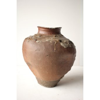 常滑焼 変形壺　P249 