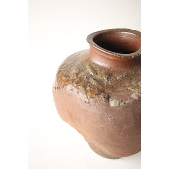 常滑焼 変形壺　P249 