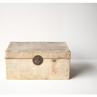 朝鮮/中国 紙張箱 トランク　X298