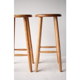 北欧風デザイン ハイスツール 2脚1組　T444 