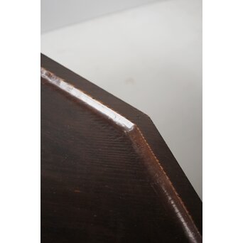 浅川巧 朝鮮の膳 所載類似手 多角朝鮮膳　X301 縁は指物ではなく　刳り貫き　手の込んだ作業です