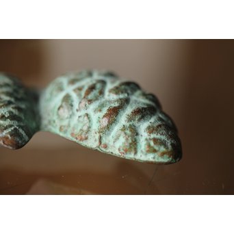 佐々木象堂 松ぼっくり帯留　M266 