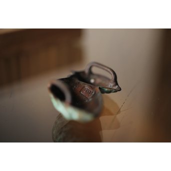 佐々木象堂 松ぼっくり帯留　M266 