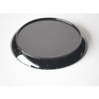 遠山蒔絵 研ぎ出し蒔絵丸盆 6枚1組　Q277 