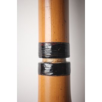 法具 江戸期 虚無僧尺八 「勇」在銘 三印 五穴　U254 