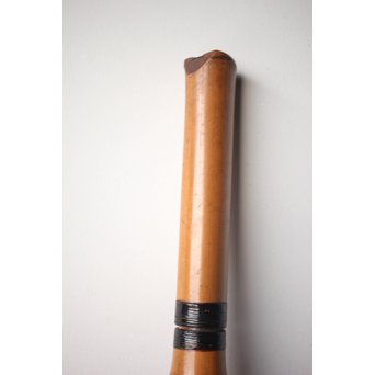 法具 江戸期 虚無僧尺八 「勇」在銘 三印 五穴　U254 