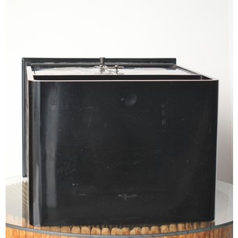 村上堆朱 稲垣豊秋 彫漆鶉三彩器局　Q278 