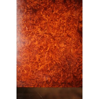 阿達祥山 楓瘤木 指物硯箱　X303 