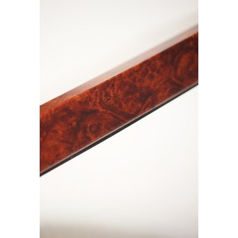 阿達祥山 楓瘤木 指物硯箱　X303 