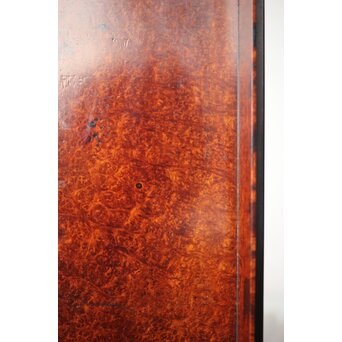 阿達祥山 楓瘤木 指物硯箱　X303 