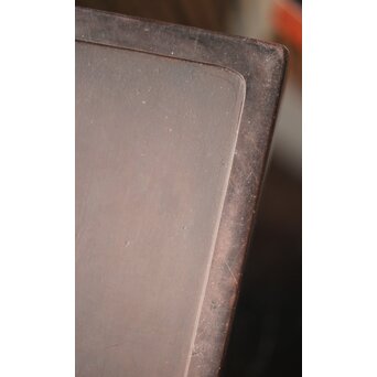 阿達祥山 楓瘤木 指物硯箱　X303 