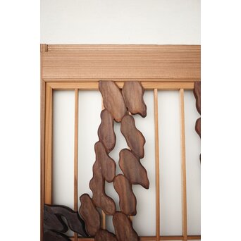 松に吊灯籠 書院 4枚1組　R0107Y 