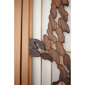 松に吊灯籠 書院 4枚1組　R0107Y 