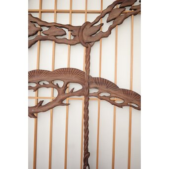 松に吊灯籠 書院 4枚1組　R0107Y 