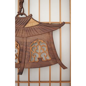 松に吊灯籠 書院 4枚1組　R0107Y 