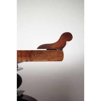 仏教美術 日蓮宗 幕末文化年号 総欅仏具前机　X304 