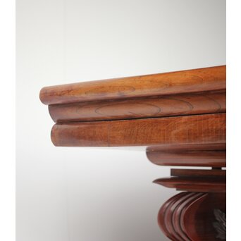 仏教美術 日蓮宗 幕末文化年号 総欅仏具前机　X304 