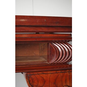 仏教美術 日蓮宗 幕末文化年号 総欅仏具前机　X304 