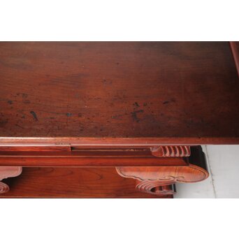 仏教美術 日蓮宗 幕末文化年号 総欅仏具前机　X304 