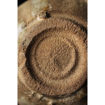 斑唐津 朝鮮唐津系茶碗 藁灰釉　P255 