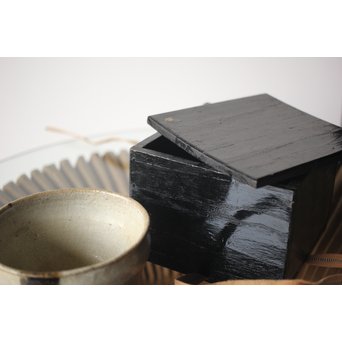 斑唐津 朝鮮唐津系茶碗 藁灰釉　P255 