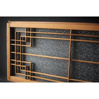 ダイアガラス 小型組子欄間　R0109 