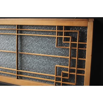 ダイアガラス 小型組子欄間　R0109 