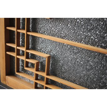 ダイアガラス 小型組子欄間　R0109 