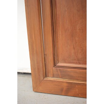 青色ガラスドア 框枠一式　GD0063Y 