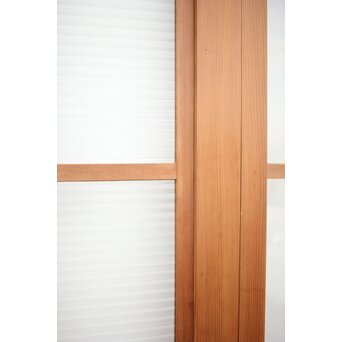 青色ガラスドア 框枠一式　GD0063Y 