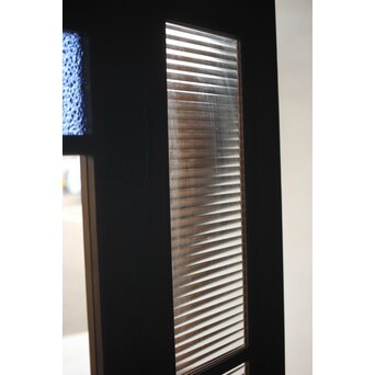 青色ガラスドア 框枠一式　GD0063Y 