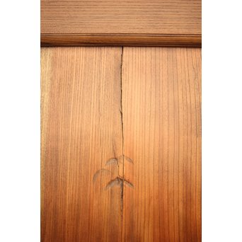 総欅 1M越一枚鏡板 蔵戸　W040Y 