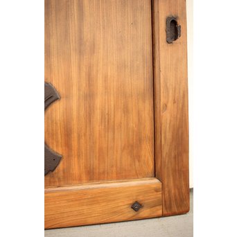 総欅 1M越一枚鏡板 蔵戸　W040Y 